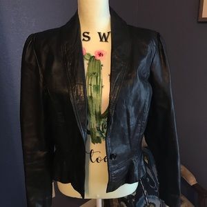Women’s Leather vintage jacket